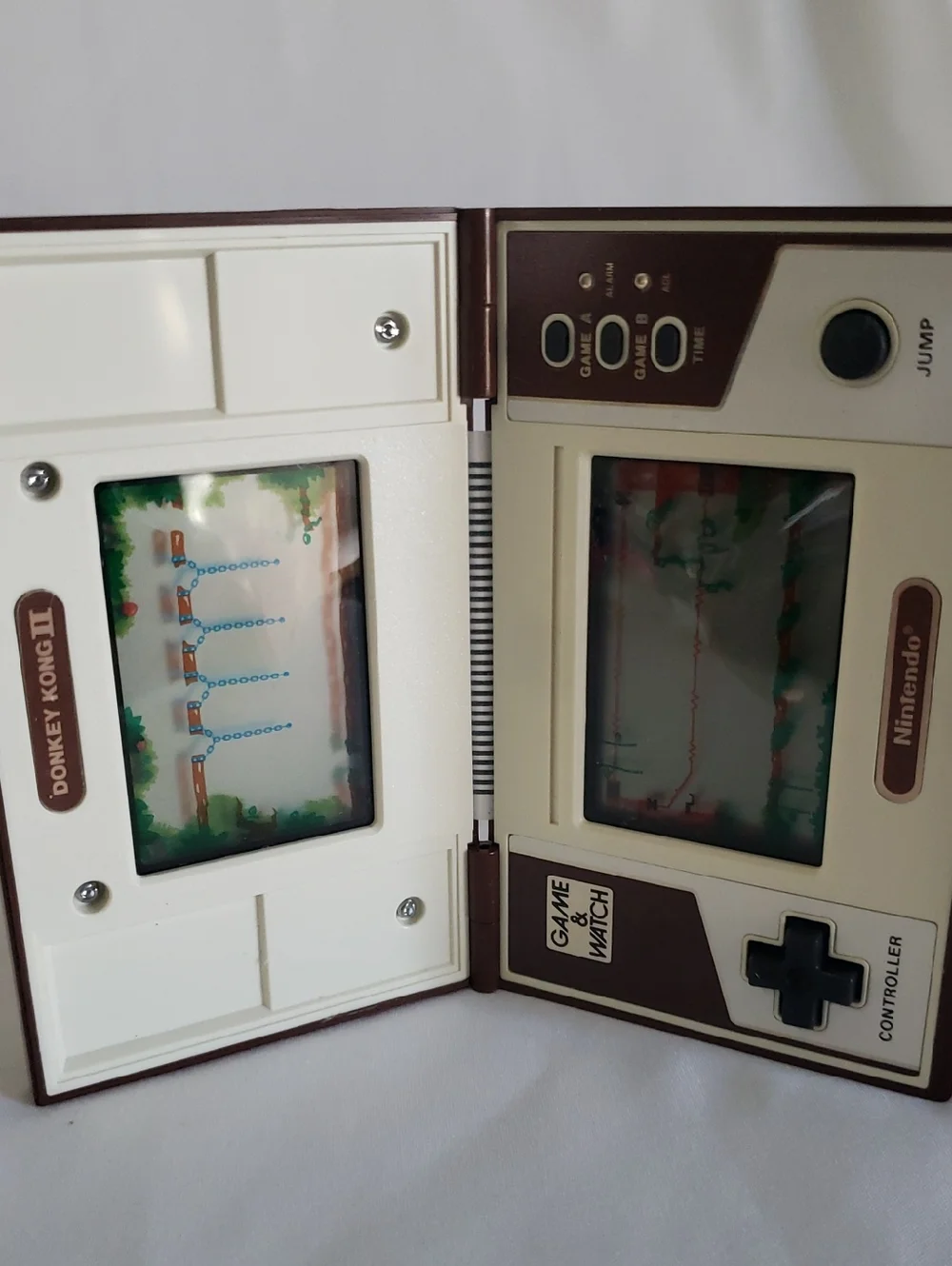 Nintendo 1983 JR-55 Game & Watch Donkey Kong II Handheld Game